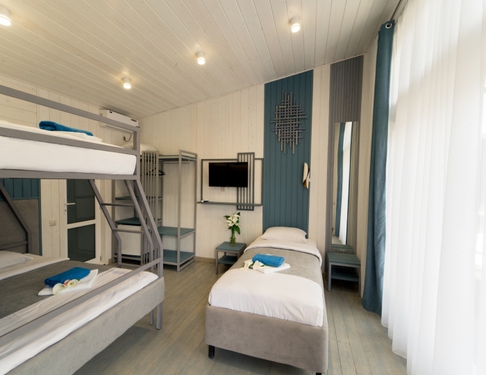 Стандарт 5-местный 1-комнатный - Отель Manresa Resort / Манреса Резорт Новый Афон